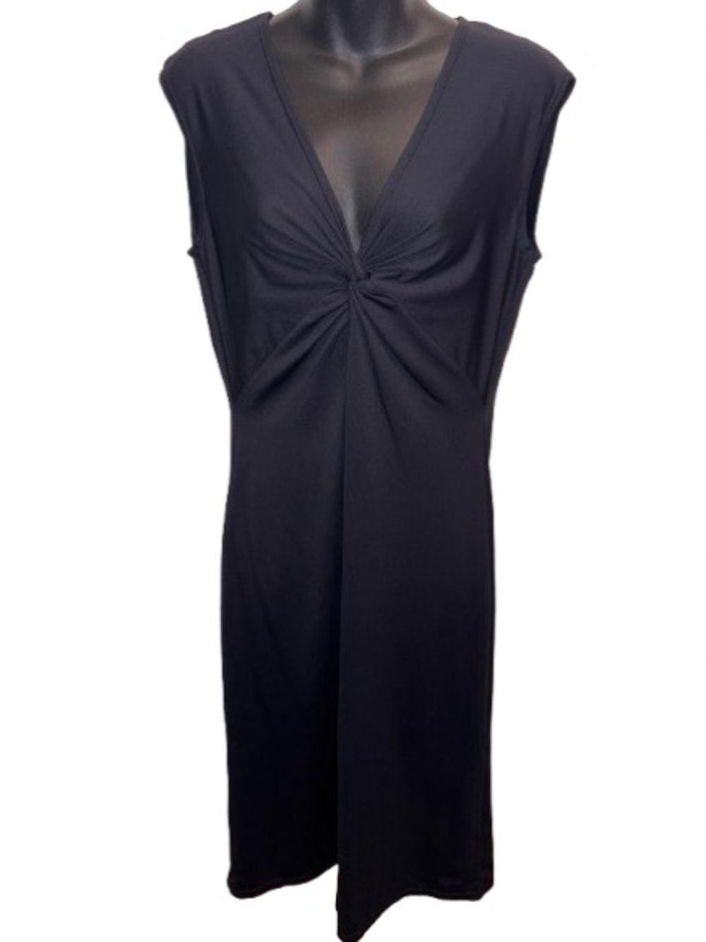 Patagonia Black Sleeveless Twist-Front Women's Dress size XL